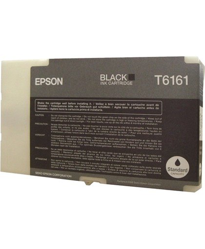 Epson Inkt tank Black T6161 DURABrite Ultra Ink inktcartridge