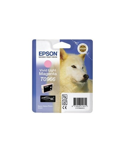 Epson inktpatroon Vivid Light Magenta T0966 inktcartridge