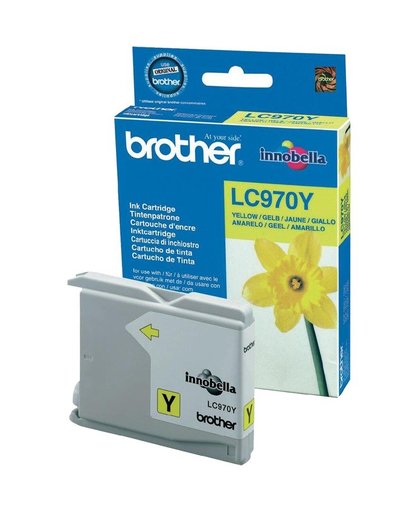Brother LC970Y inktcartridge Geel