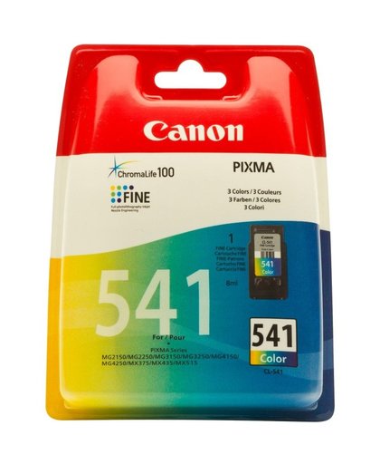 Canon CL-541 Colour inktcartridge Cyaan, Magenta, Geel