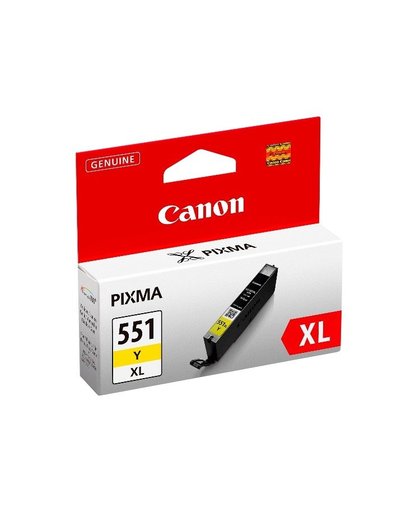 Canon CLI-551XL Y inktcartridge Geel