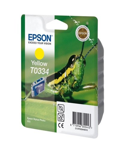 Epson inktpatroon Yellow T0334 inktcartridge
