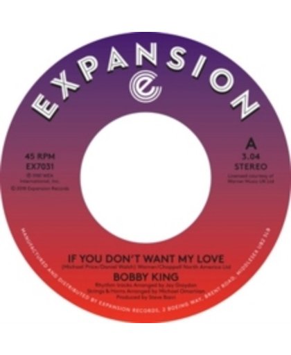 7-If You Don'T My Love/ Lovers By Night