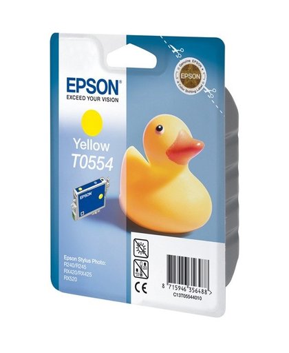 Epson inktpatroon Yellow T0554 inktcartridge