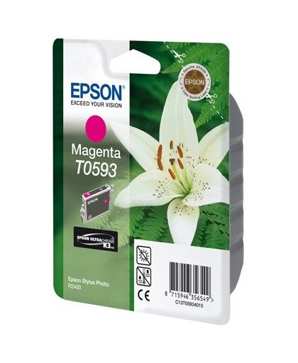 Epson inktpatroon Magenta T0593 Ultra Chrome K3 inktcartridge