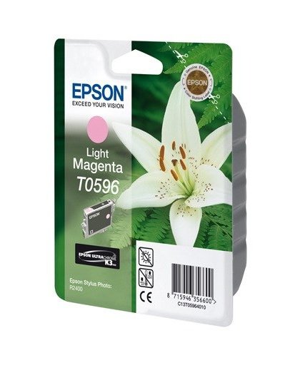 Epson inktpatroon Light Magenta T0596 Ultra Chrome K3 inktcartridge