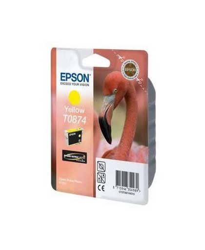 Epson inktpatroon Yellow T0874 Ultra Gloss High-Gloss 2 inktcartridge
