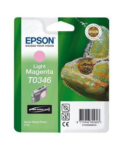 Epson inktpatroon Light Magenta T0346 Ultra Chrome inktcartridge