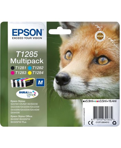 Epson T1285 inktcartridge Zwart, Cyaan, Magenta, Geel 5,9 ml 3,5 ml