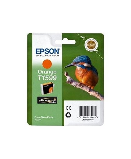 Epson T1599 Orange inktcartridge