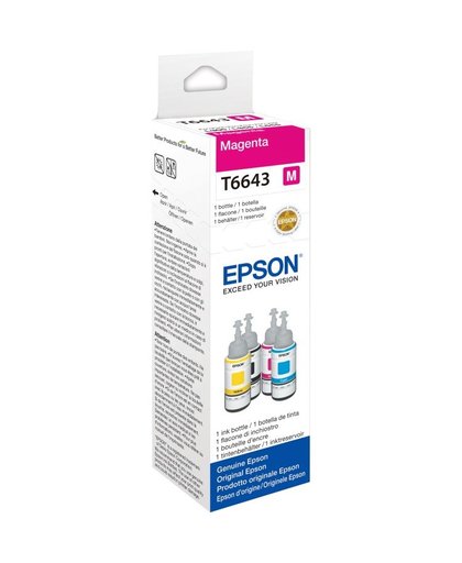 Epson T6643 schrijf- en tekeninkt 70 ml Magenta