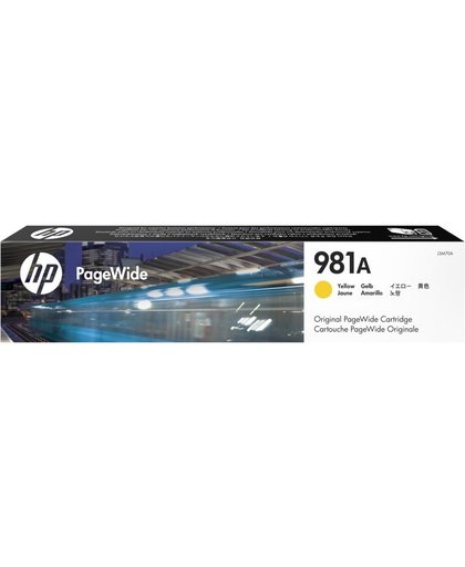 HP 981A inktcartridge Geel 68,5 ml 6000 pagina's