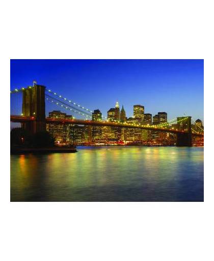 Brooklyn bridge - fotobehang - 232 x 315 cm - multi