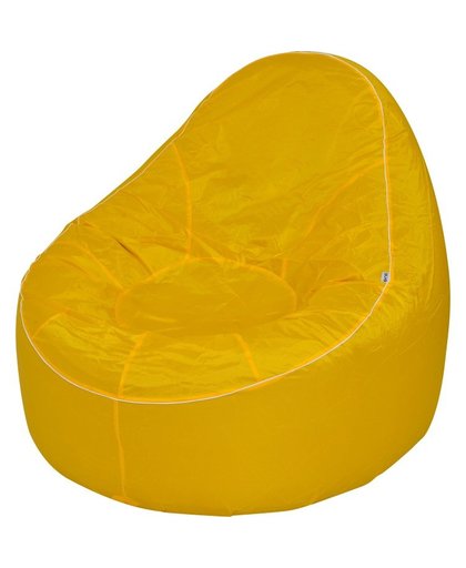 Opblaasbare sofa geel