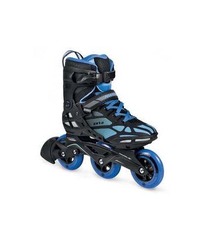 Powerslide Inline skates Zeta 3-wheel zwart/blauw maat 41
