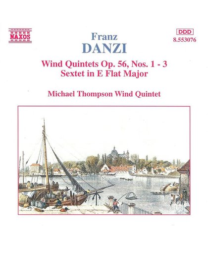 Danzi: Wind Quintets Op 56, Sextet / Michael Thompson Qnt