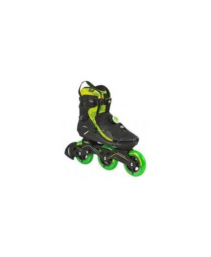 Powerslide Inline Skates VI Cortex 3-wheel zwart groen maat 40