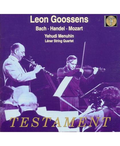 Leon Goossens - Bach, Handel, Mozart / Menuhin, et al