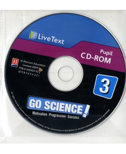 Go Science! Pupil Livetext 3 35Pk