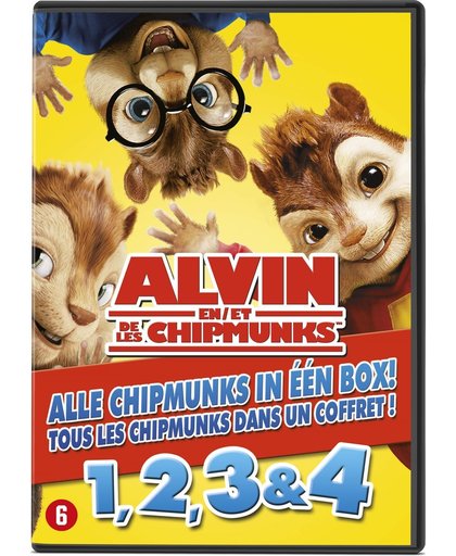 Alvin And The Chipmunks 1 t/m 4  Box Set