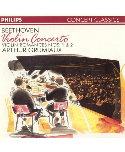 Beethoven: Violin Concerto; Violin Romances Nos. 1 & 2. Arthur Grumiaux