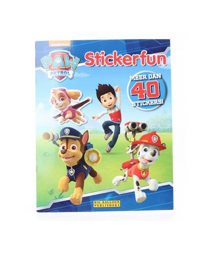 Nickelodeon stickerboek Paw Patrol 21 x 27 cm