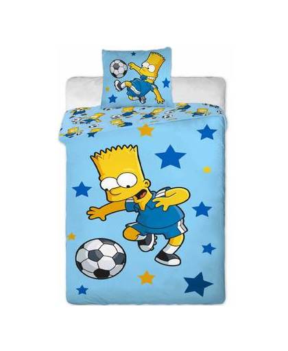 Bart simpson dekbedovertrek football star