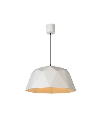 Lucide - geometry 60 cm hanglamp - wit