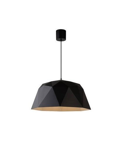 Lucide - geometry 60 cm hanglamp - zwart