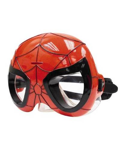 Spiderman duikbril jongens rood 13 x 10 cm