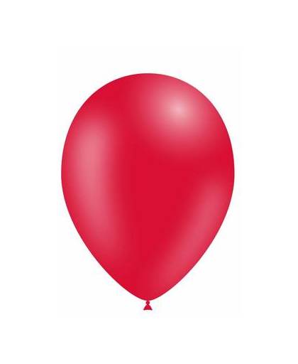 Rode ballonnen 25cm 10 stuks
