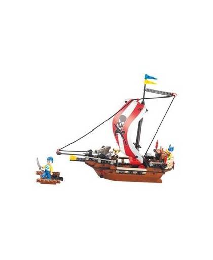 Sluban piratenschip bouwset
