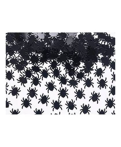 Spinnetjes confetti zwart 15 gram