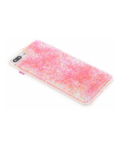 Roze waterfall glow case voor de iphone 8 plus / 7 plus / 6(s) plus