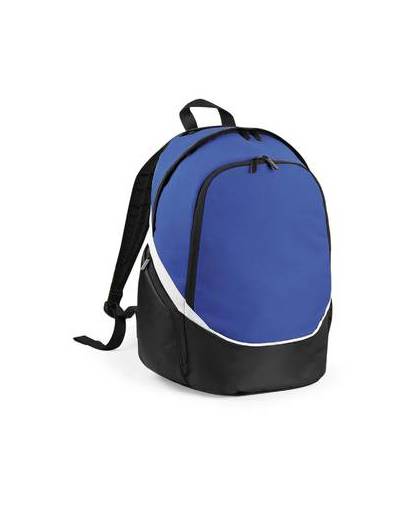 Quadra pro team backpack qs255 zwart-bright royal-wit