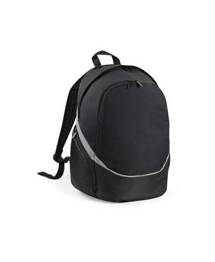 Quadra pro team backpack qs255 zwart grijs