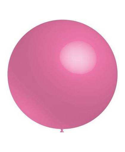 Roze reuze ballon xl 91cm