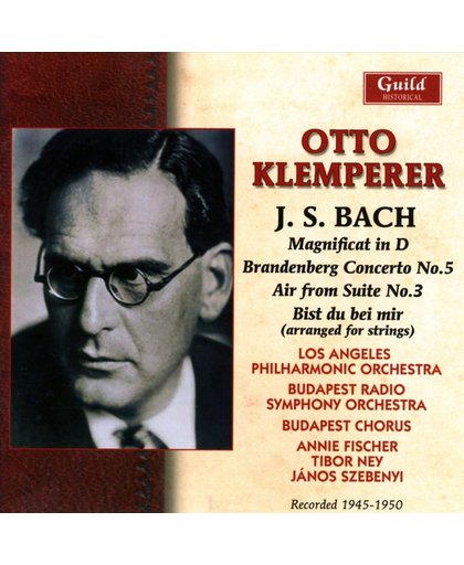 Klemperer, Otto  - Bach, 1945 & 195