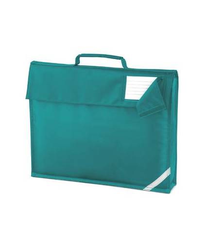 Quadra document bag emerald