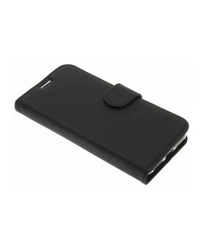 Zwarte wallet tpu booklet voor de iphone x