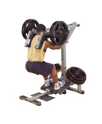 Beentrainer - body-solid gscl360 squat & calf raise