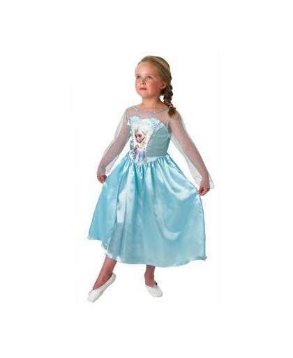 Elsa frozen kostuum voor kinderen l (7-8 jaar)