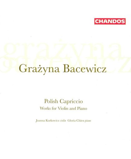 Polish Capriccio, Works For Violin & Piano