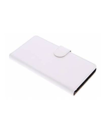 Witte effen booktype hoes voor de microsoft lumia 950 xl