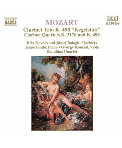Mozart: Clarinet Trio, Clarinet Quartets / Kovacs, Bologh