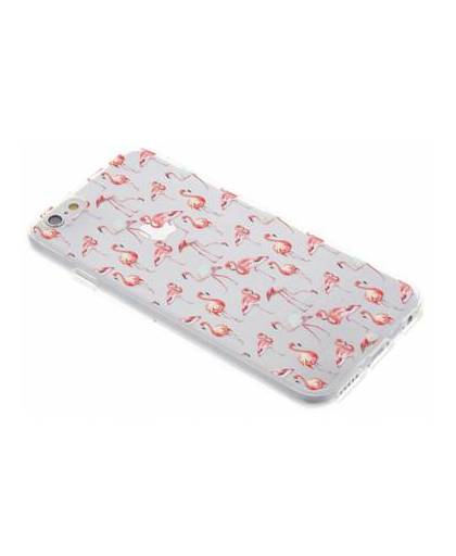 Flamingo design tpu siliconen hoesje voor de iphone 6 / 6s