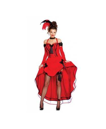 Moulin rouge jurk deluxe m/l - maat / confectie: medium-large / 38-40