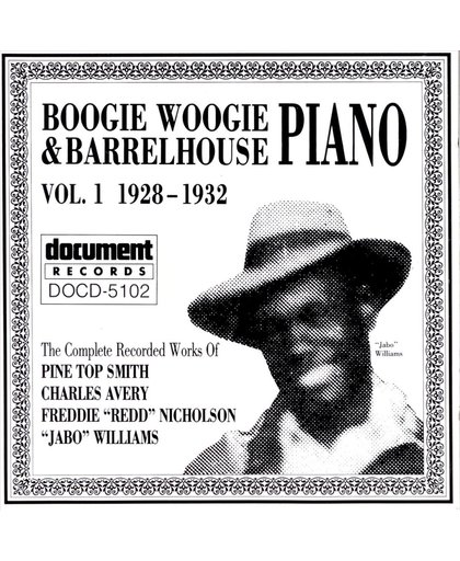 Boogie Woogie & Barrelhouse Piano
