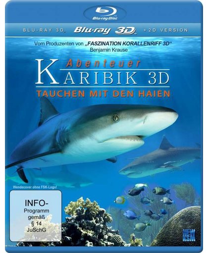 Abenteuer Karibik - Tauchen mit den Haien (3D Blu-ray)