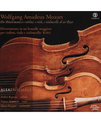 Wolfgang Amadeus Mozart: Divertimento in mi bemolle maggiore per violino, viola e violoncello K563
